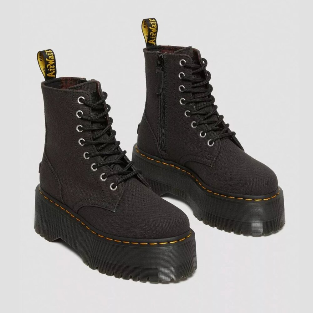 Dr.Martens JADON MAX X-GIRL Black Canvas Women's - US Size 6/UK 4/EU 37